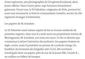 ARRESTATION DE JOUHAUD 