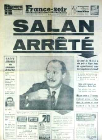  SALAN - L'Arrestation 
