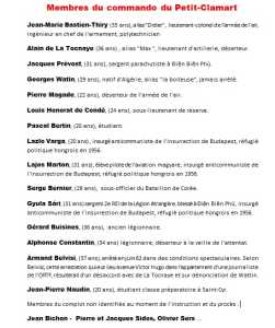  Les membres du commando 
+ Etienne DUCASSE
----
   Site Internet 