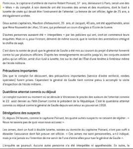  Le Complot de l'Ecole Militaire 
---- 
Capitaine POINARD
Mme POINARD
Capitaine MAULBON d'ARBAUMONT
Capitaine JACQUOT
Mme ROUSSELOT de LIFFIAC

