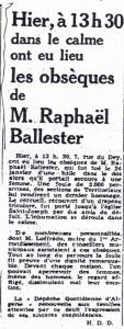 Highlight for Album: Rapha&euml;l BALLESTER