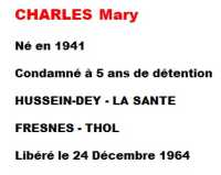  CHARLES Mary 
