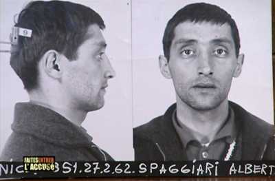   Albert SPAGGIARI  
Photos de la Police
