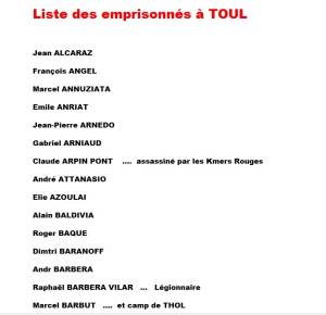 Highlight for Album: Les 327 emprisonn&eacute;s de TOUL