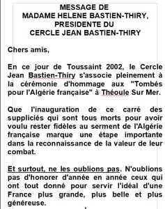  THEOULE - Toussaint 2002

