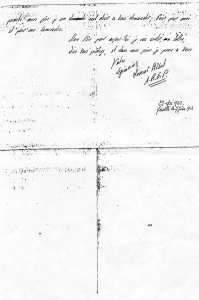  Lettre de DOVECAR 
du 23 MAI 1962 