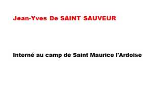   Jean-Yves 
DE SAINT SAUVEUR 