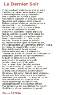  Le Dernier Soir 