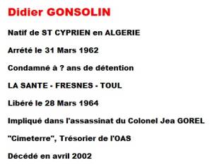 Highlight for Album: Didier GONSOLIN