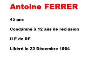  Antoine FERRER 
