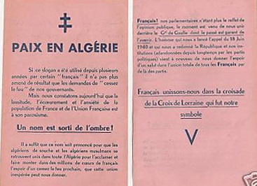  TRACT GAULLISTE 