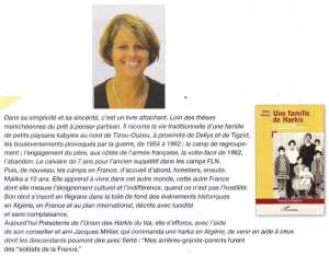  Une famille de Harkis  
----
Malika MEDDAH
