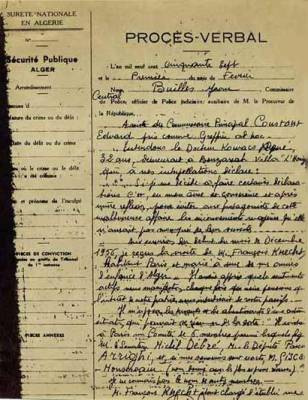 Highlight for Album: Proc&egrave;s Verbal de son Interrogatoire