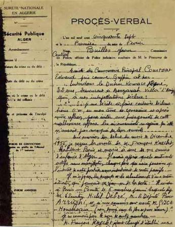 Highlight for Album: Proc&egrave;s-Verbal de l'Interrogatoire  de Ren&eacute; KOVACS