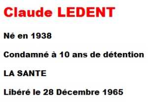  Claude LEDENT 
