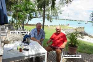  ILE MAURICE - 2016 
---- 
GRAND BAIE - Le Yatch Club
----
Michel LATORRE
Daniel MANSION
