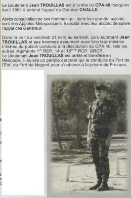 Lieutenant 
 Jean  TROUILLAS 
