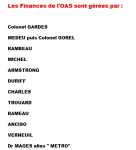  Les Financiers 
de l'OAS 
----  
MICHEL
