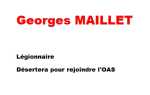   Georges MAILLET 
