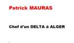   Patrick MAURAS 
  
