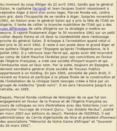  Marcel RONDA  
 Biographie
