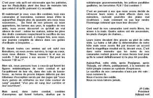  6 Juillet 2005 
Discours de JF COLLIN