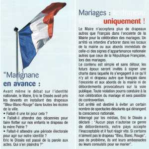  Eric LE DISSES
Maire de Marignane
