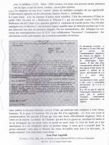  MISSION C et le FLN 
contre l'OAS
