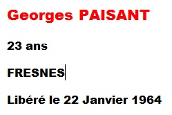  Georges PAISANT 
