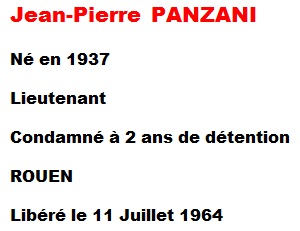  Lieutenant 
 Jean-Pierre PANZANI 
