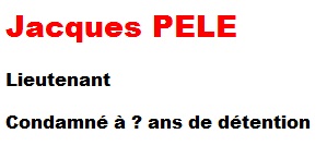  Jacques PELE 
