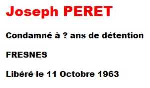  Joseph PERET 
