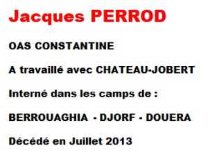  Jacques PERROD 
