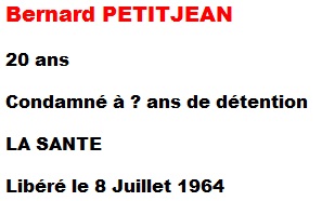  Bernard PETITJEAN 
