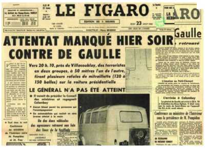  Attentat du PETIT-CLAMART 
---- 