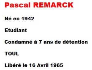  Pascal REMARCK 
