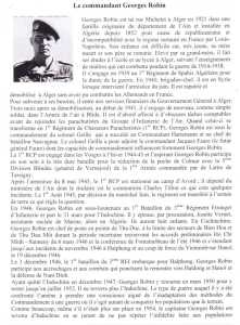  Commandant Georges ROBIN