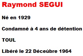  Raymond SEGUI 
