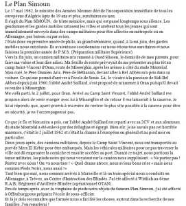  Le Plan Simoun - Juin 1962 