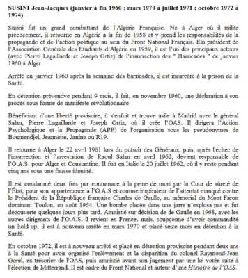   Jean-Jacques SUSINI  
---- 
BIOGRAPHIE
