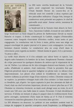 L'attentat rue de THEBES
