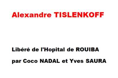   Alexandre TISLENKOFF 
----
   VIDEO 