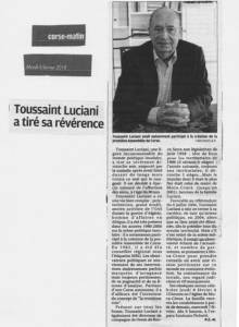 Highlight for Album: Toussaint LUCIANI