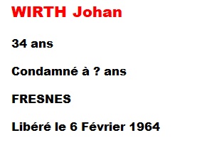  Johan WIRTH 
