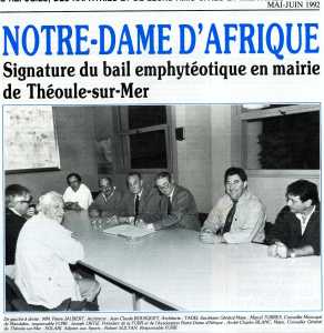  Signature du Bail EMPHYTEOTIQUE 